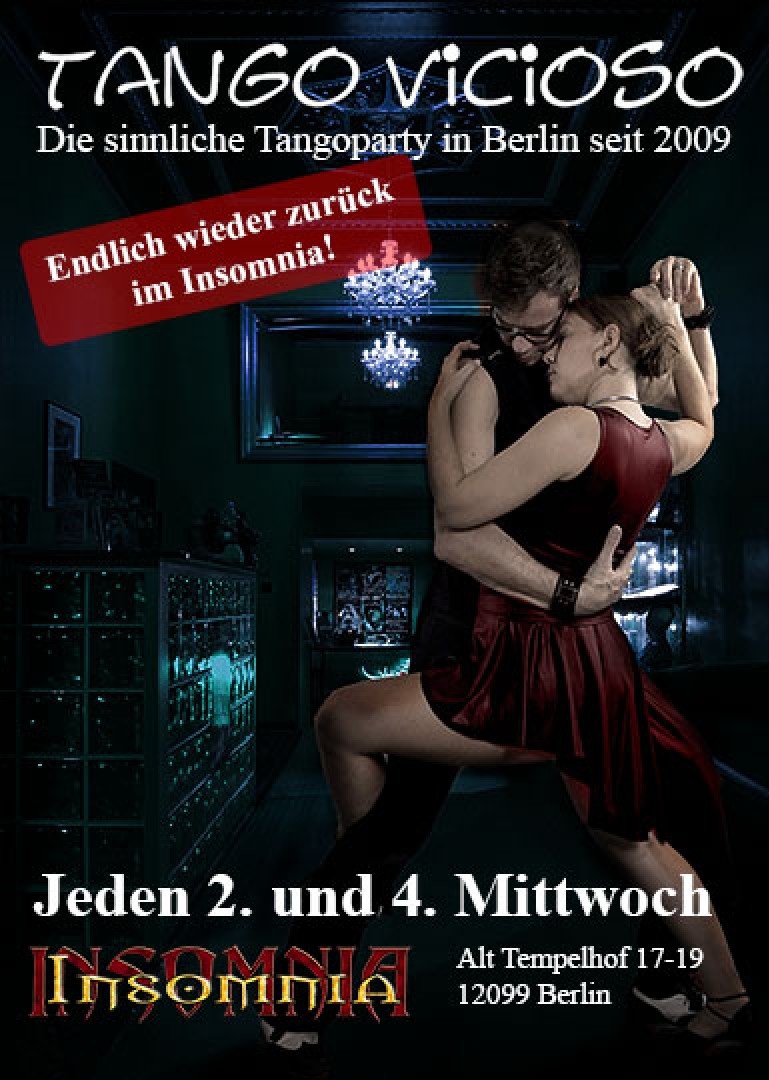 Tango Vicioso @ INSOMNIA Nightclub Berlin - Sexpositive, Erotic, Fetish, Tango - Party