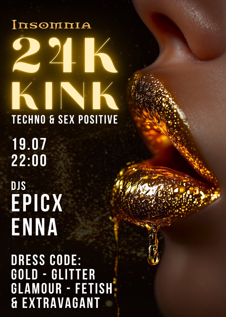 24K Kink @ INSOMNIA Nightclub Berlin - Sexpositive, Erotic, Fetish, Swinger - Party