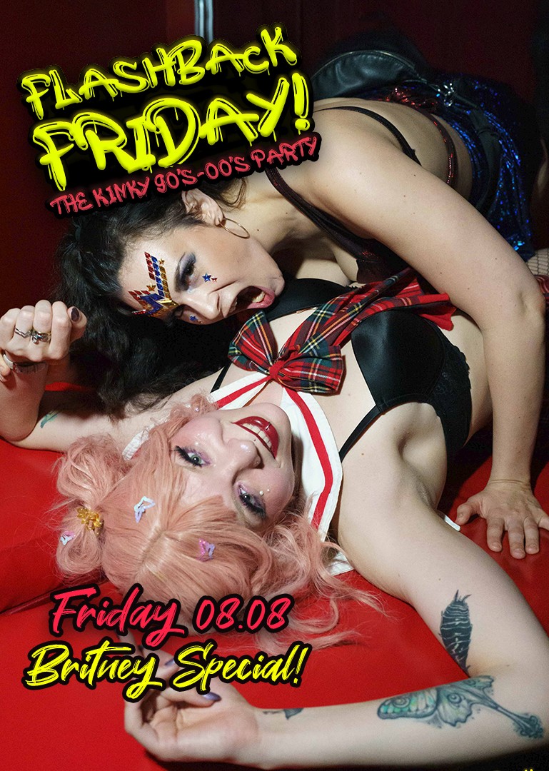 Flashback Friday @ INSOMNIA Nightclub Berlin - Sexpositive, Erotic, Fetish, 90s, 00s  - Party