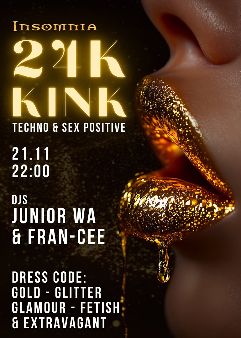 24K Kink @ INSOMNIA Nightclub Berlin - Sexpositive, Erotic, Fetish, Swinger - Party