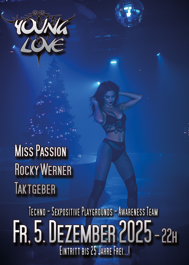 Young Love @ INSOMNIA Nightclub Berlin - Sexpositive, Erotic, Fetish, Techno, House - Party