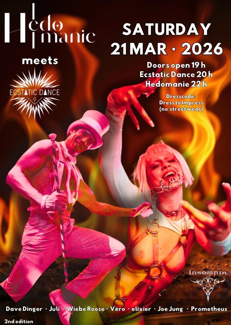 Hedomanie @ INSOMNIA Nightclub Berlin - Sexpositive, Erotic, Fetish, Techno, House - Party