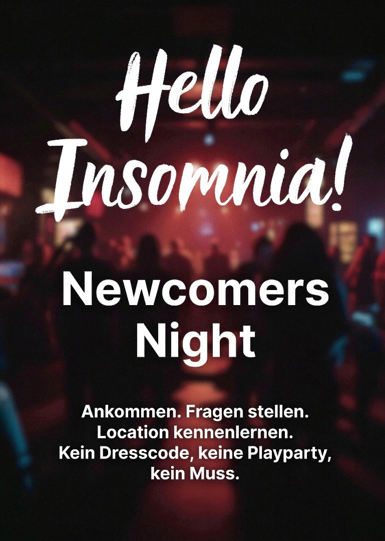 Hello Insomnia!@ INSOMNIA Nightclub Berlin - Sexpositive, Erotic, Fetish, Swinger, BDSM - Party