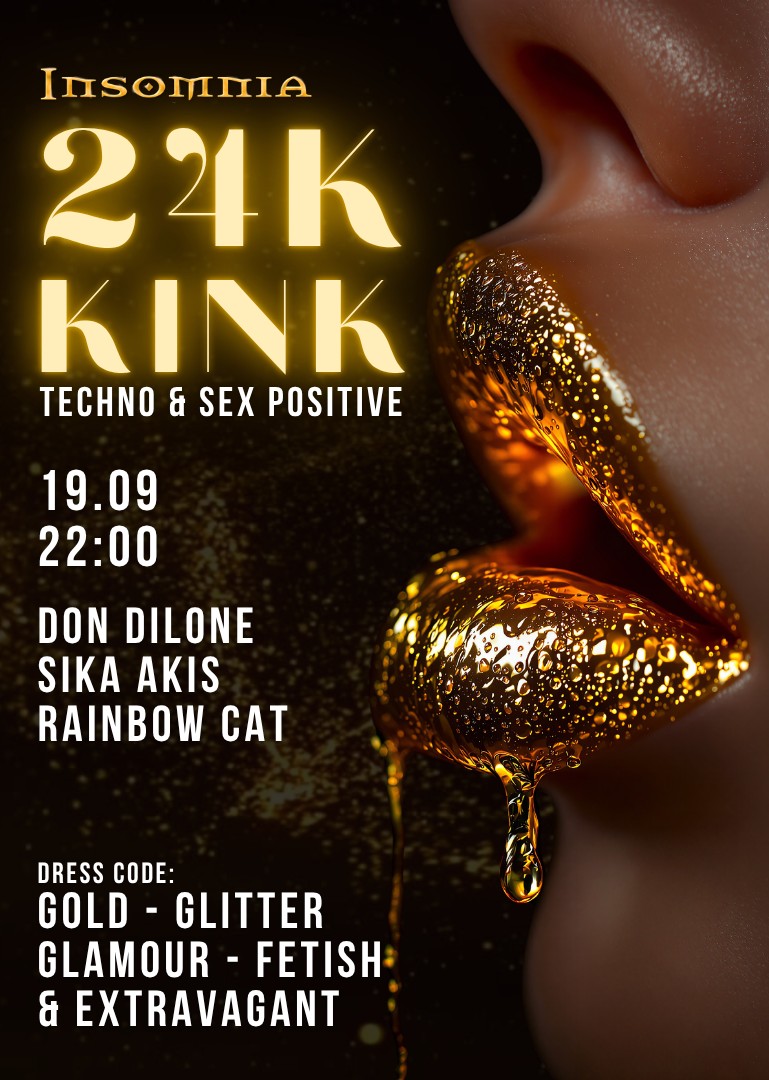 24K Kink @ INSOMNIA Nightclub Berlin - Sexpositive, Erotic, Fetish, Swinger - Party