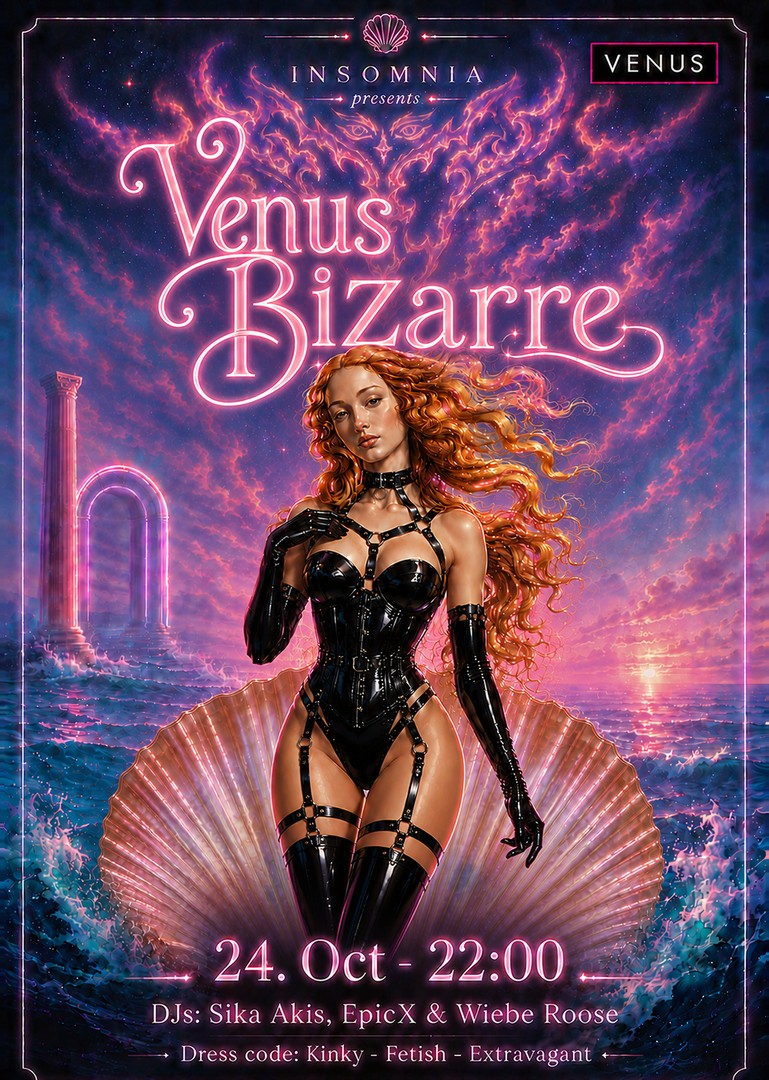 Venus Bizarre @ INSOMNIA Nightclub Berlin - Sexpositive, Erotic, Fetish, Techno, House - Party