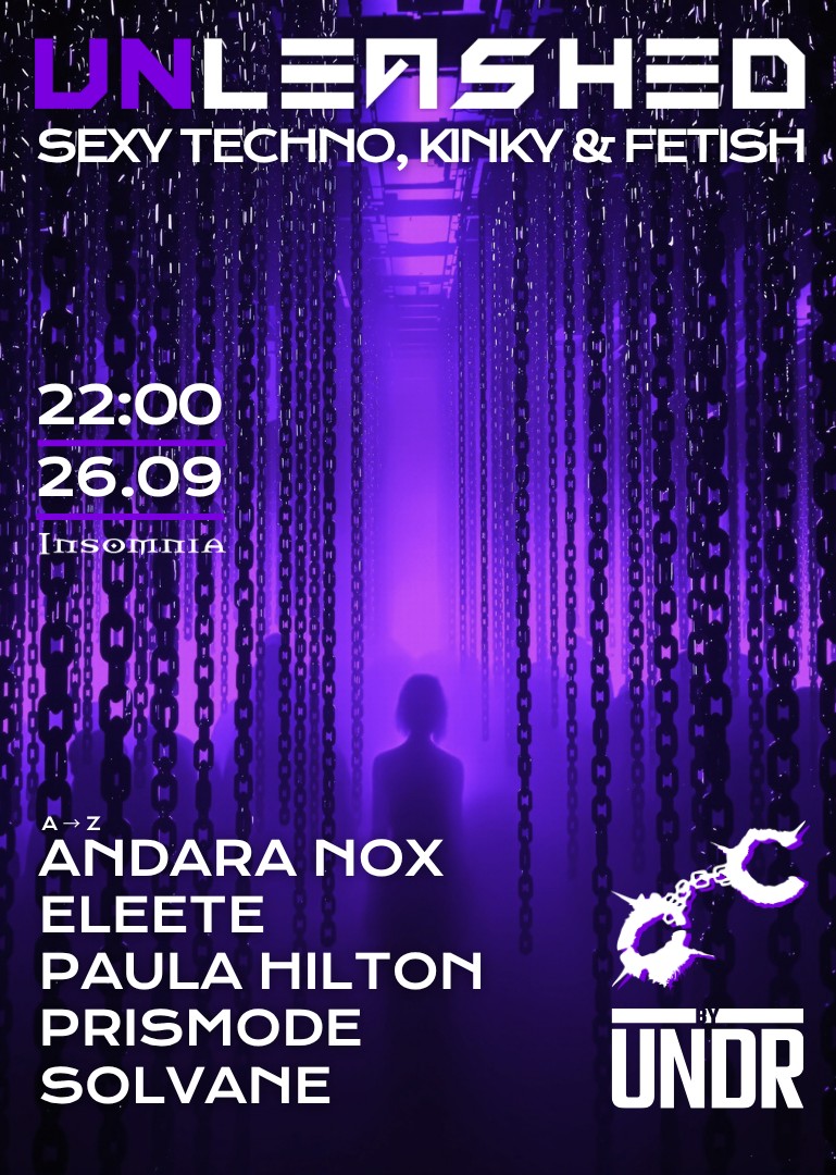 Unleashed.Berlin! @ INSOMNIA Nachtclub Berlin - Ein Techno zentriertes, sex-positives Erlebnis