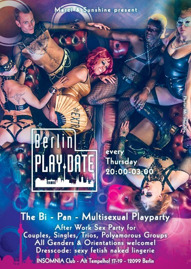 Berlin Play Date @ INSOMNIA - The Bi – Pan – Multisexual Playparty