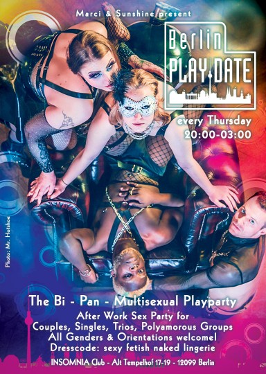 Berlin Play Date @ INSOMNIA - The Bi – Pan – Multisexual Playparty