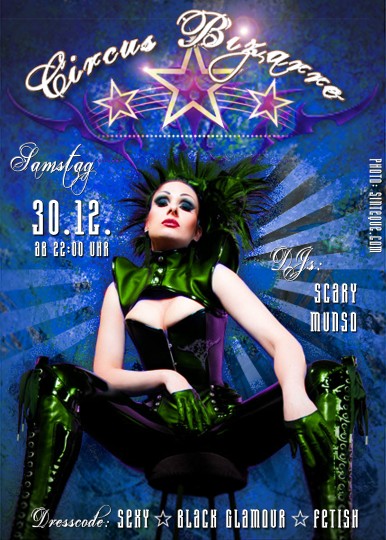 Circus Bizarre @ INSOMNIA Nightclub Berlin - Sexpositive, Erotic, Fetish, Burlesque, Swinger, BDSM - Party
