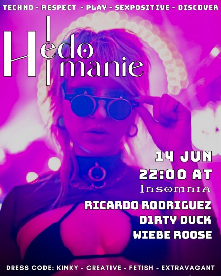 Hedomanie @ INSOMNIA Nightclub Berlin - Sexpositive, Erotic, Fetish, Techno, House - Party