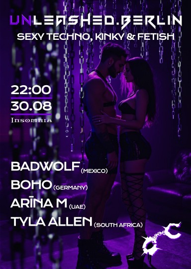 ¡Unleashed.Berlin! @ INSOMNIA Nightclub Berlin - Una experiencia techno y sex-positive
