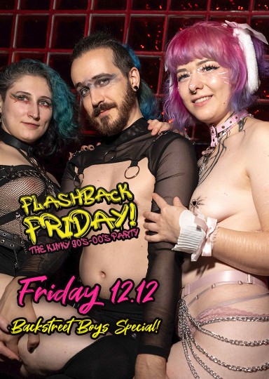 Flashback Friday @ INSOMNIA Nightclub Berlin - Sexpositive, Erotic, Fetish, 90s, 00s  - Party