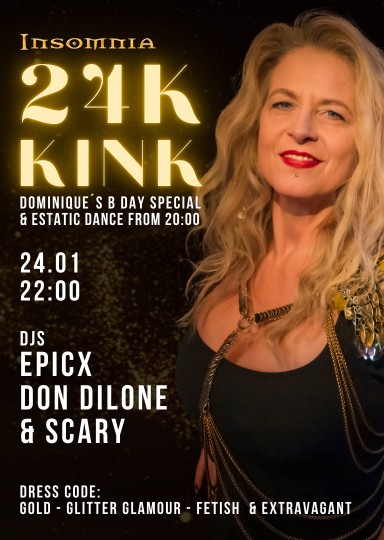 Dominique's Birthday Bizarre @ INSOMNIA Nightclub Berlin - Sexpositive, Erotic, Fetish, Techno, House - Party