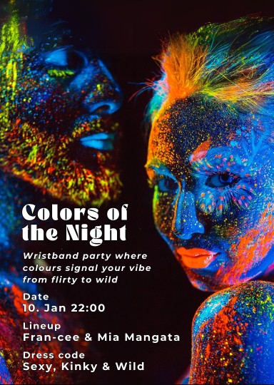 Colours of the Night @ INSOMNIA Nightclub Berlin - Sexpositive, Erotic, Fetish, Burlesque, Swinger, BDSM - Party