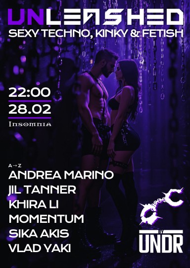 Unleashed.Berlin! @ INSOMNIA Nachtclub Berlin - Ein Techno zentriertes, sex-positives Erlebnis