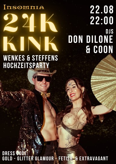 24K Kink @ INSOMNIA Nightclub Berlin - Sexpositive, Erotic, Fetish, Swinger - Party