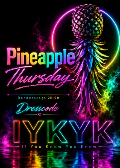 Pineapple Thursdays @ INSOMNIA Nightclub Berlin - Sexpositive, Erotic, Fetish, Swinger, BDSM - Party