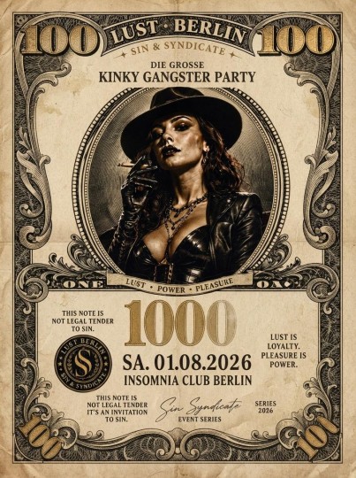 LUST Berlin - Where elegance meets desire @ INSOMNIA Nightclub Berlin -sexpositive Dance & Play Party