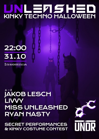 Unleashed.Berlin! @ INSOMNIA Nachtclub Berlin - Ein Techno zentriertes, sex-positives Erlebnis
