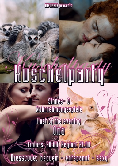Die Ultimative Kuschelparty @ INSOMNIA Nightclub Berlin - Sexpositive, Erotic, Fetish, Kuschel, Cuddling - Party