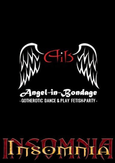 Angel-in-Bondage @ INSOMNIA Nightclub Berlin - Sexpositive, Erotic, Fetish, Goth, Swinger, BDSM - Party