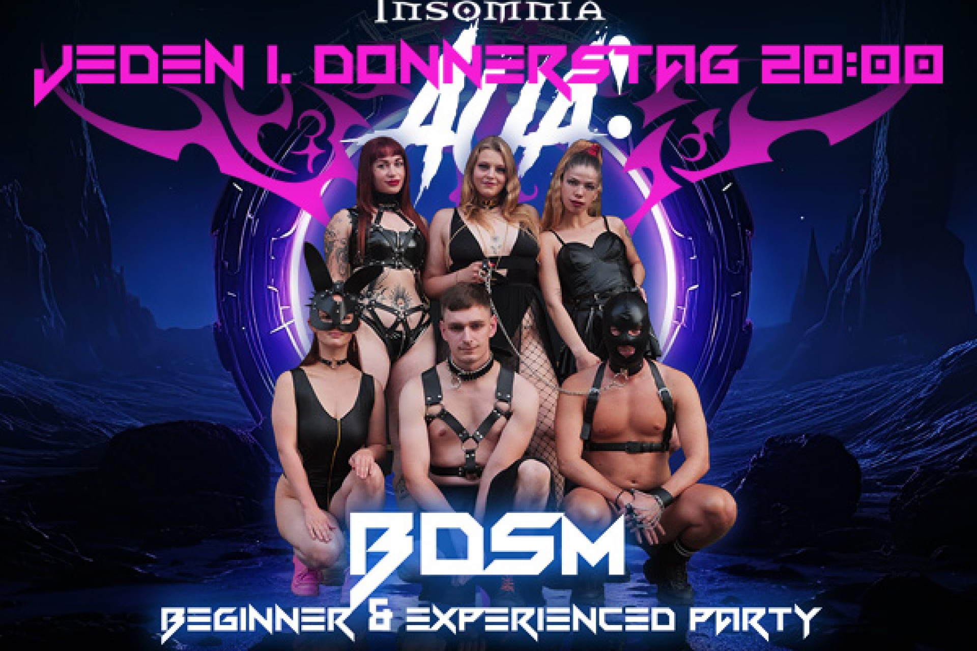 ¡AUA! Fiesta BDSM para principiantes y jugadores experimentados