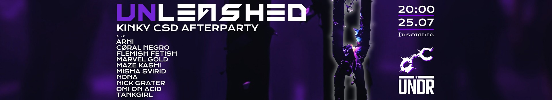 UNLEASHED by UNDR - Kinky CSD Afterparty