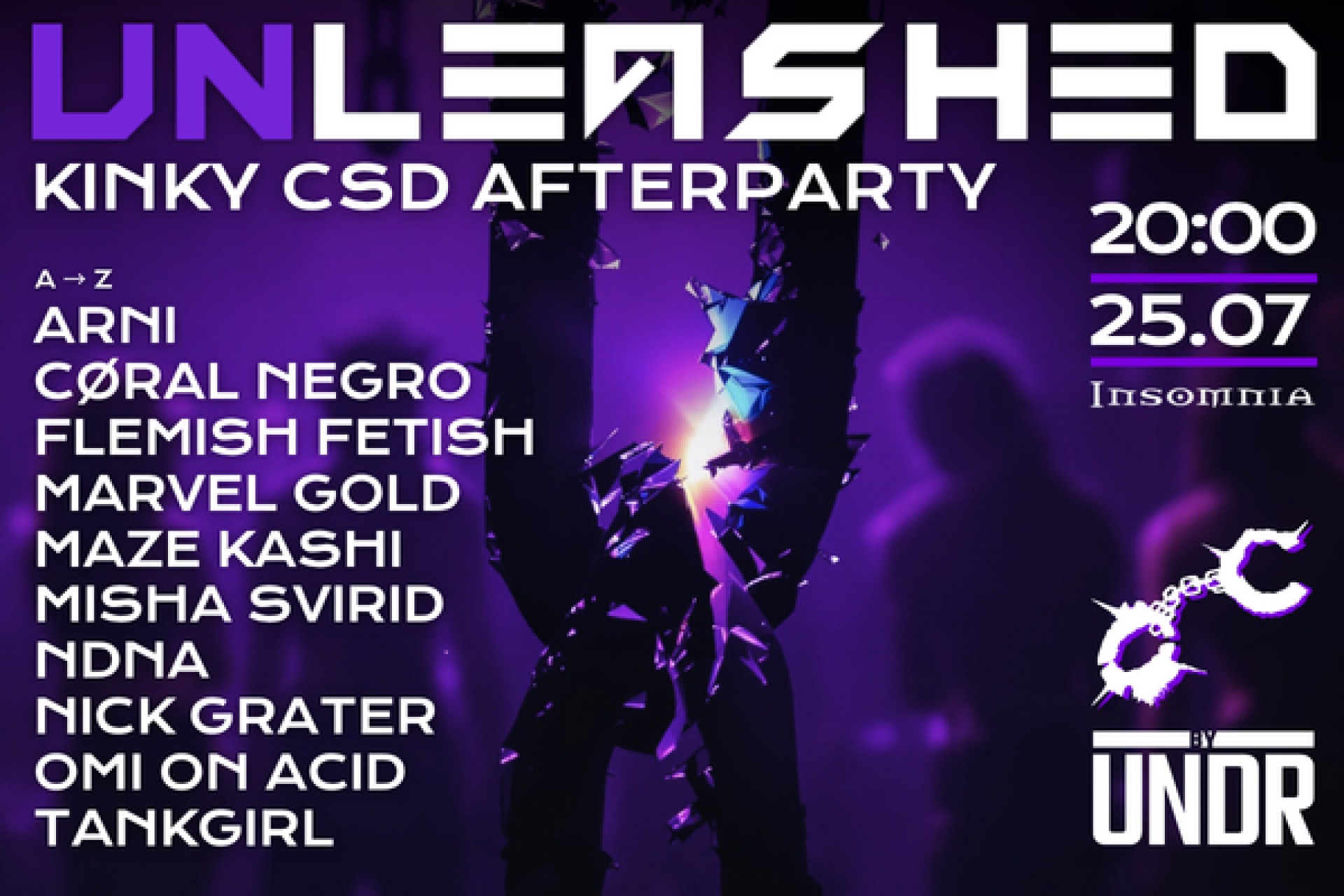 UNLEASHED by UNDR - Kinky CSD Afterparty